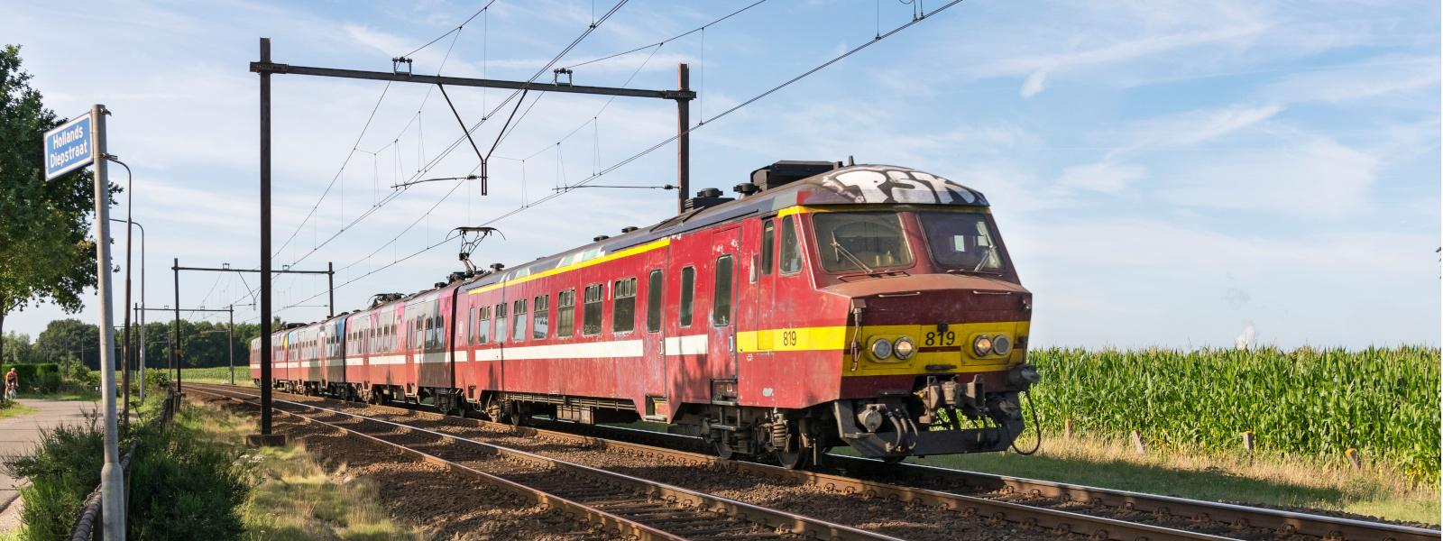 Lokeren, Belgium. Railway