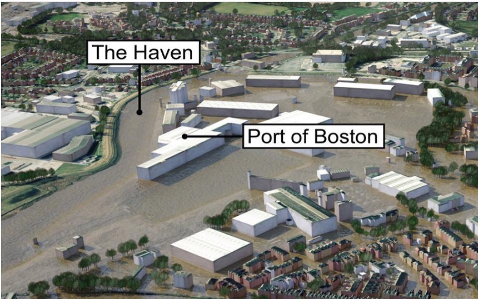 The Haven area