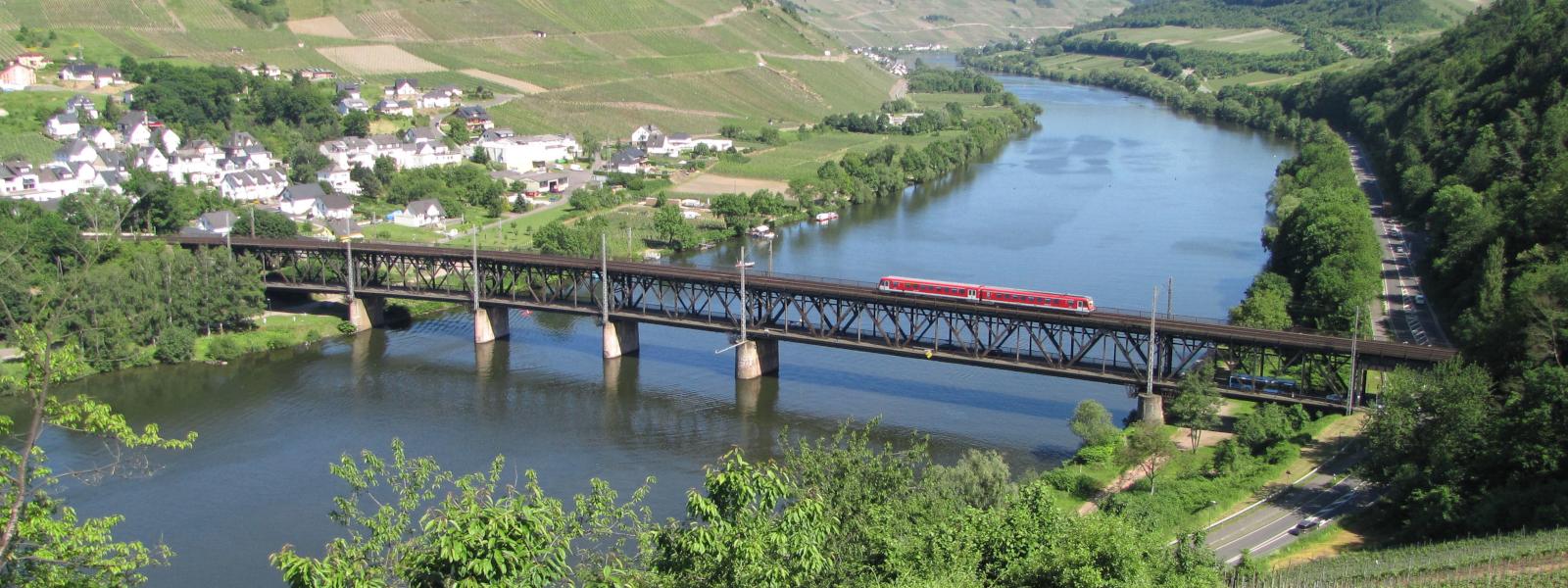 Trier Germany. Moselle river