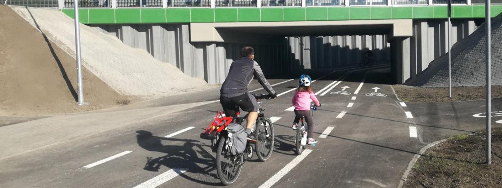 Benefits of Steel Sheet Piles. Bicycle_underpass_Poland_Leaderboard