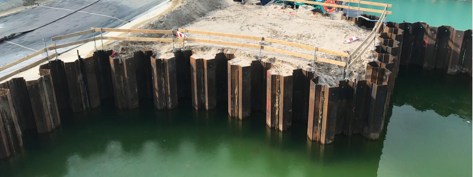 Installation Steel Sheet Piles