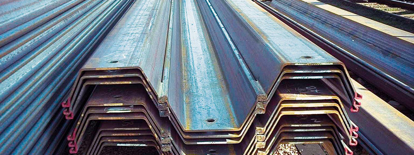 Welding of steel sheet piles