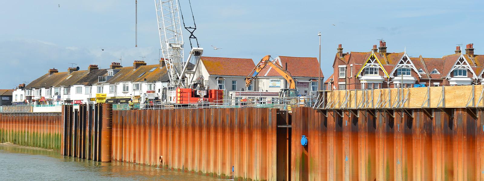 Flood Defence. Littlehampton