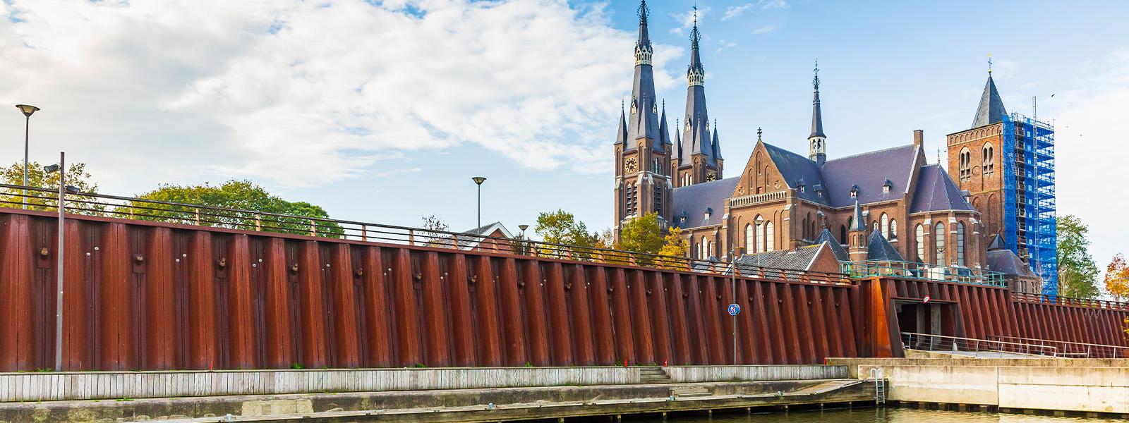 Flood Defence. floodwall Cuijk_NL_Leaderboard